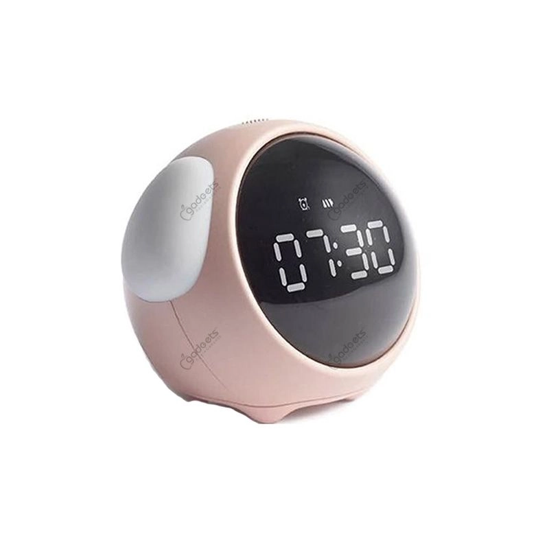Xiaomi Emoji Pixel Voice Control Alarm Clock With Led Light & Multifunction Digital Clock