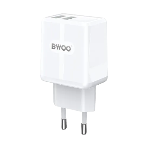 BWOO BO-CDA171 2 Port Fast Charger Adapter